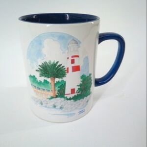 Disney Casey Jones Made in Thailand Light House Old Key West Souvenir Mug